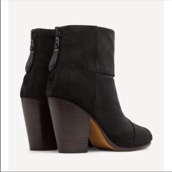 Rag & Bone Newbury Suede Ankle Booties - Picture 3 of 10